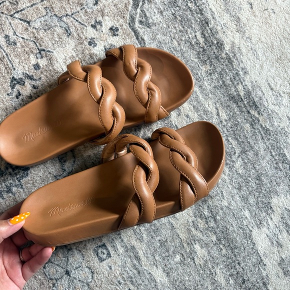 Madewell the walker slide sandals size 7.5 - Picture 2 of 6